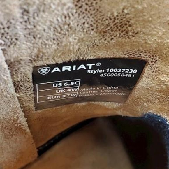 Ariat Lovely Booties - Sz. 6.5 - Picture 6 of 7